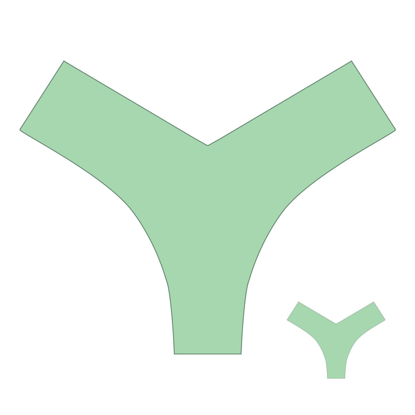 Reversible MAILE Bikini Bottom (digital product)